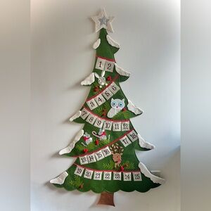 Pottery Barn Kids Festive Green Advent Calendar Tree